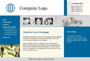 Templates Express Web Hosting Example
