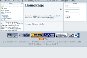 TikiWiki Web Hosting Example