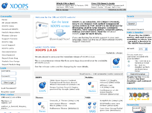 XOOPS Web Hosting Example